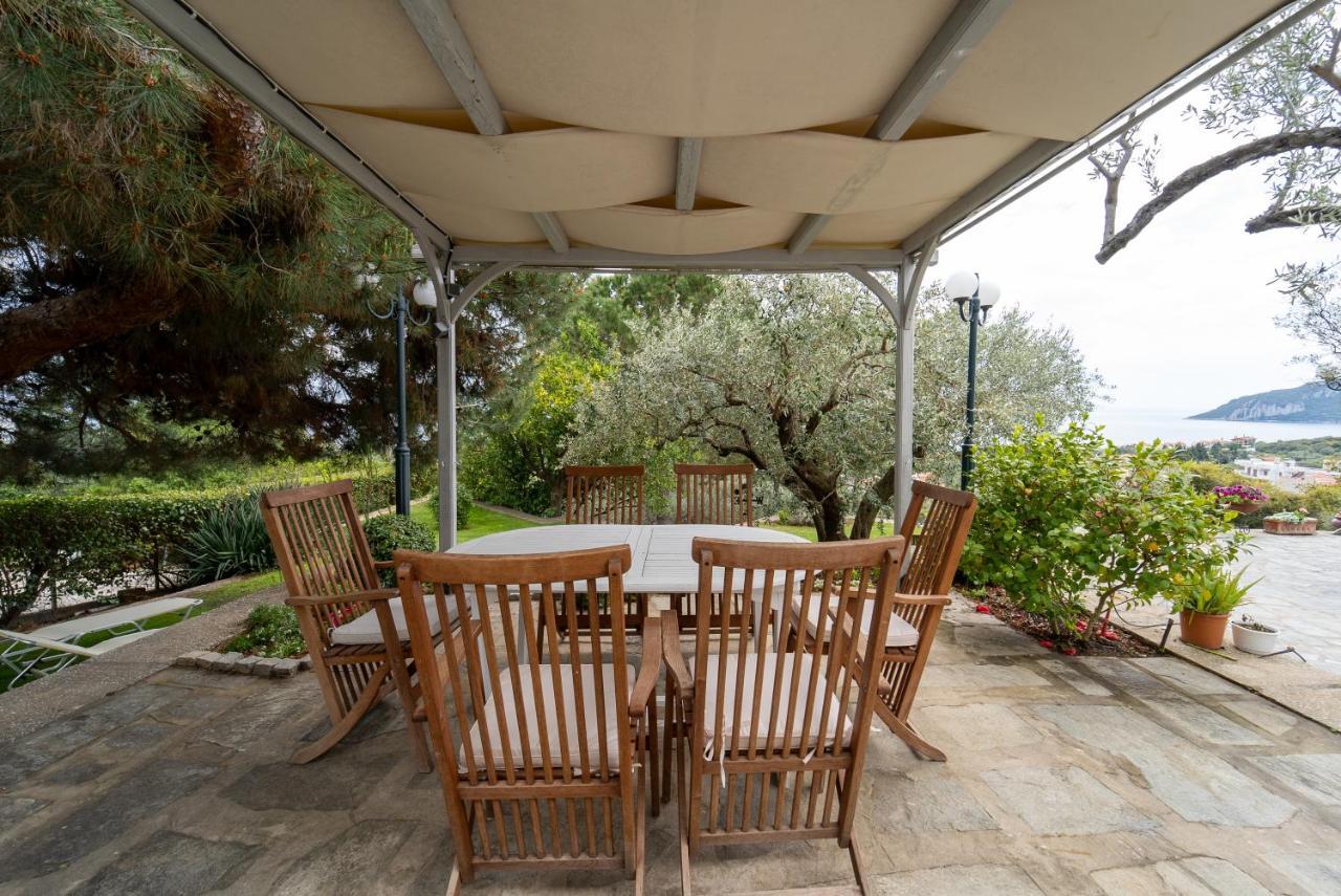 Villa Elia Kavala - Mediterranean Holiday Villa Palaiontsiflikion Exterior photo