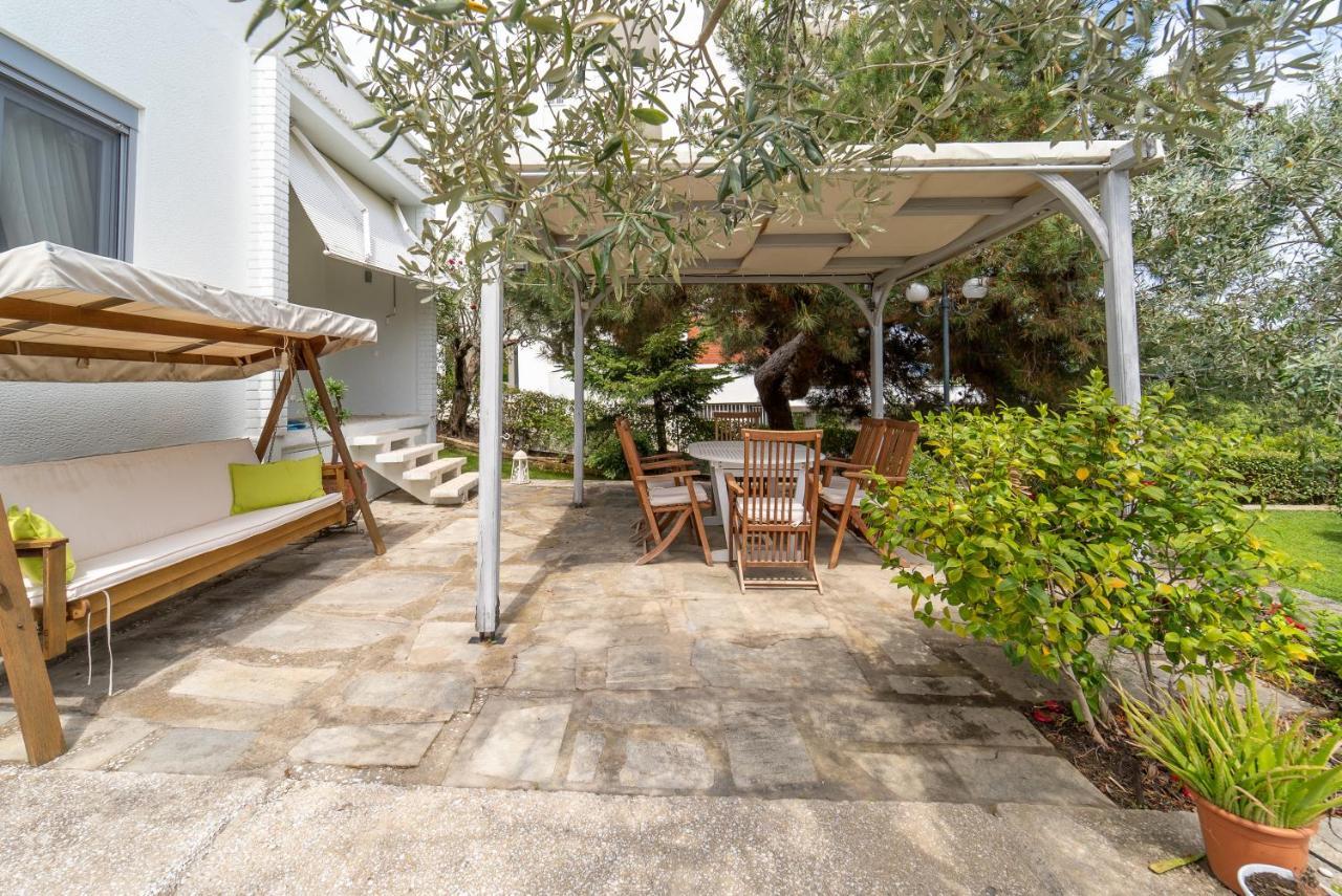 Villa Elia Kavala - Mediterranean Holiday Villa Palaiontsiflikion Exterior photo
