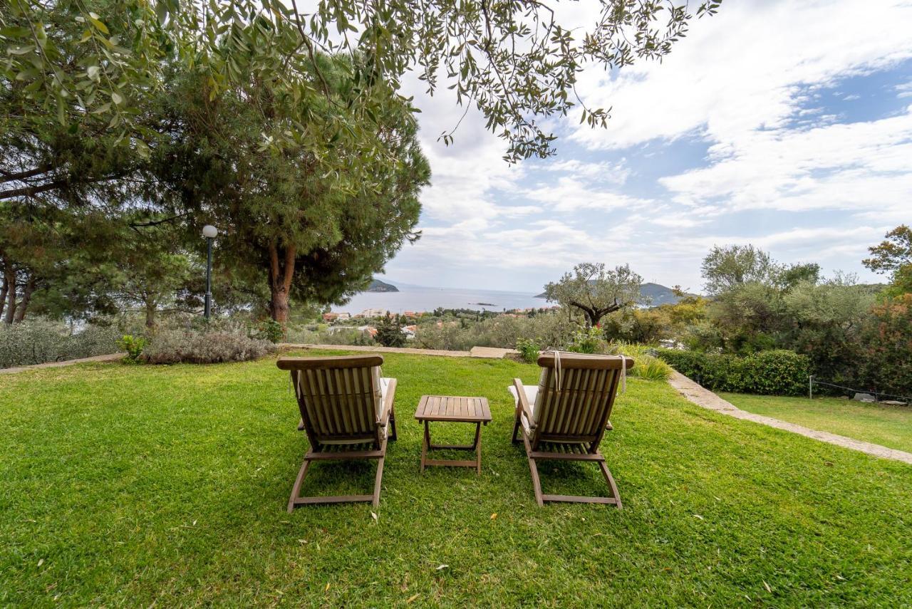Villa Elia Kavala - Mediterranean Holiday Villa Palaiontsiflikion Exterior photo