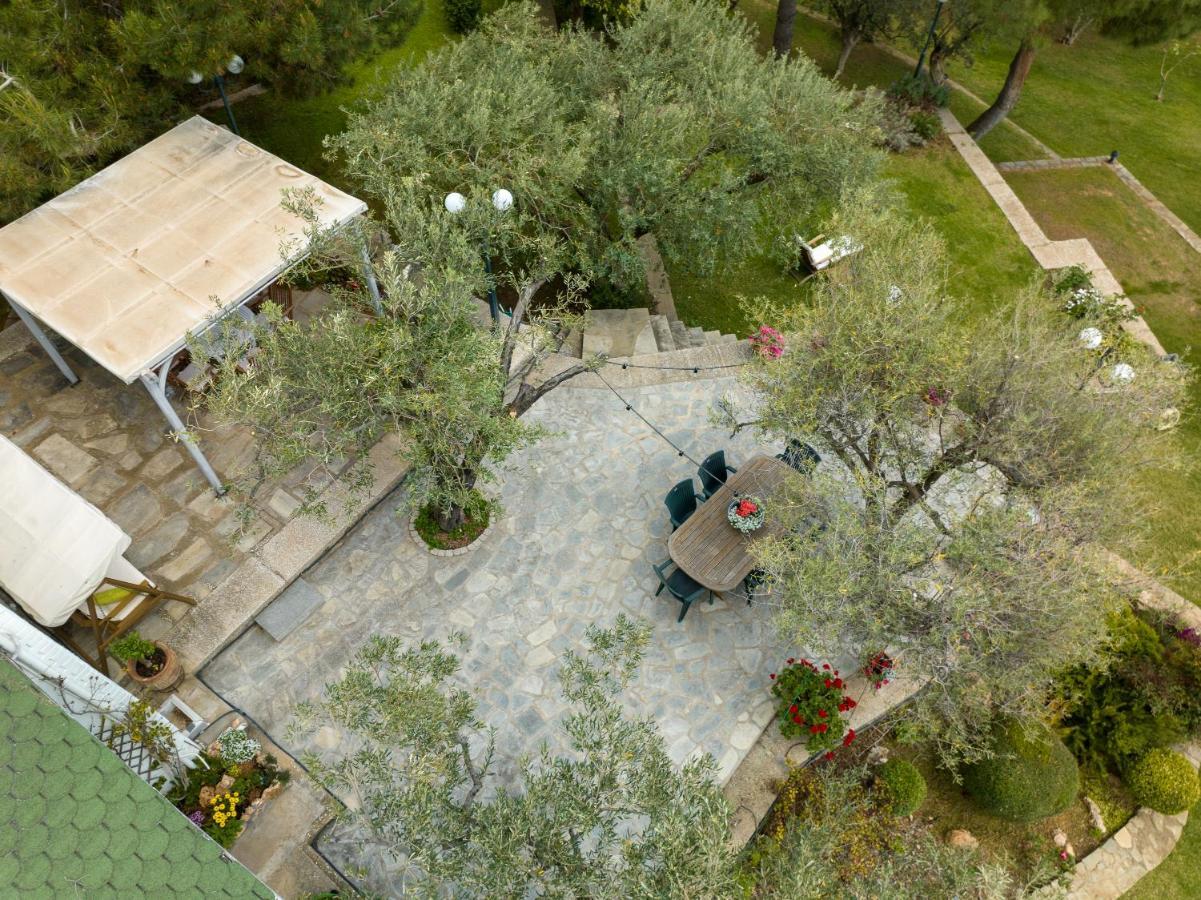 Villa Elia Kavala - Mediterranean Holiday Villa Palaiontsiflikion Exterior photo